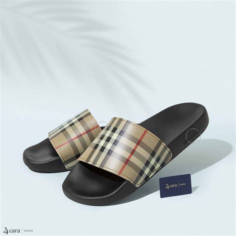 burberry slides women's|burberry vintage slides.